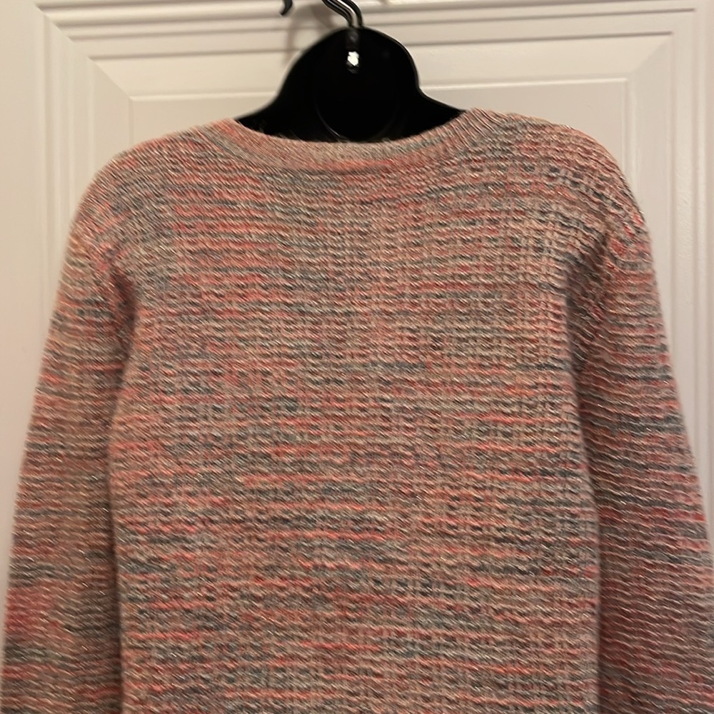 Frenchi Sweater Multicolor textured Metallic Sz. XS